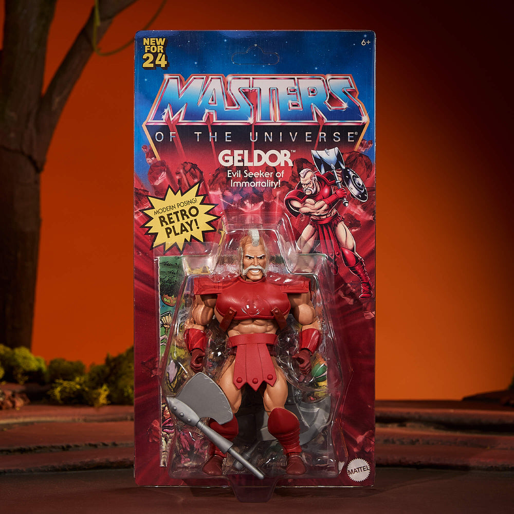 Masters of the Universe Origins Geldor Action Figure