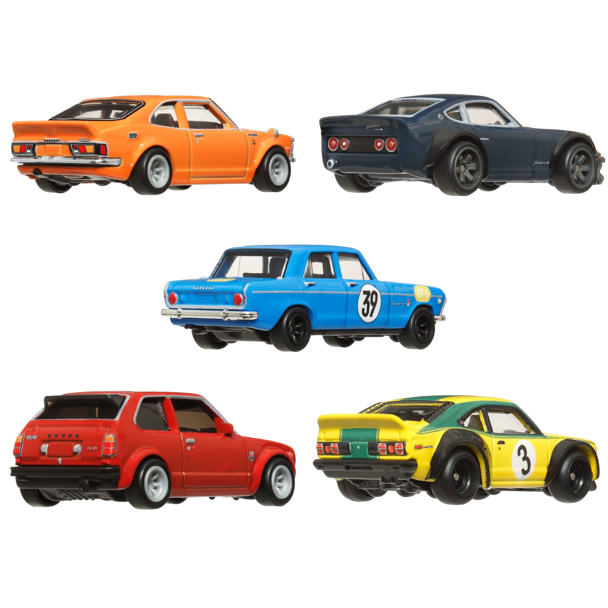 Hot Wheels Car Culture Japan Historics 4 Container Set