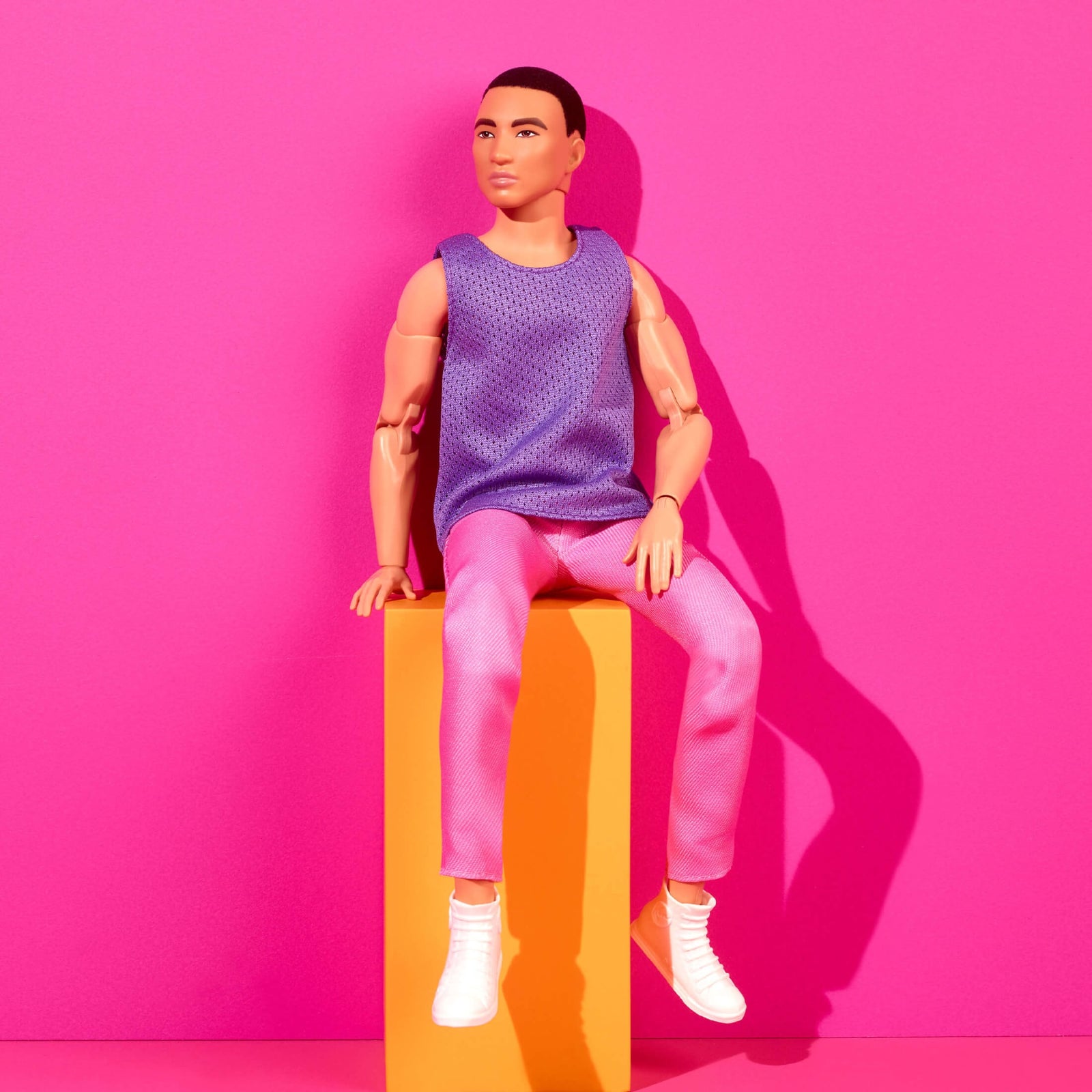 Barbie Looks Ken Doll (Original, Short Black Hair)