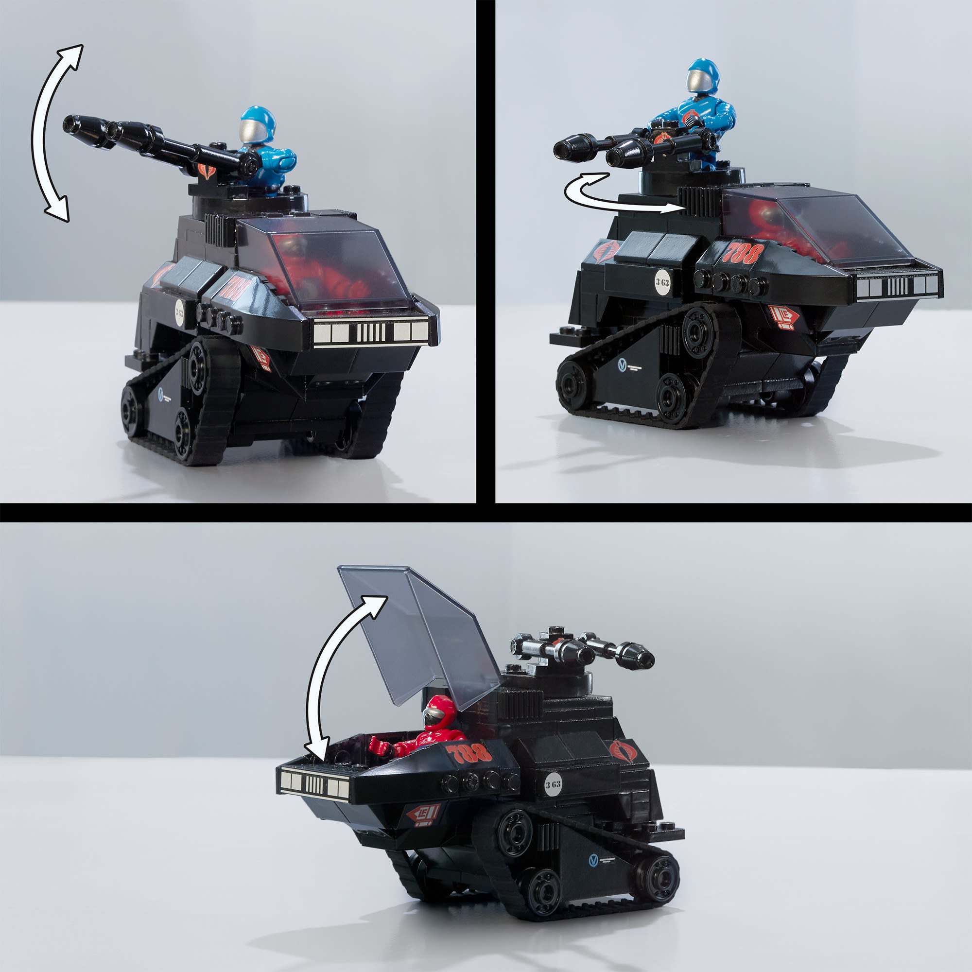 MEGA G.I. JOE Skystriker vs. COBRA H.I.S.S. | Mattel Creations