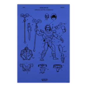 Art of Engineering Skeletor Print