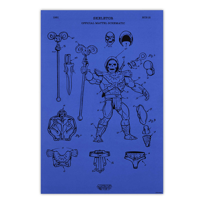 Art of Engineering Skeletor Print