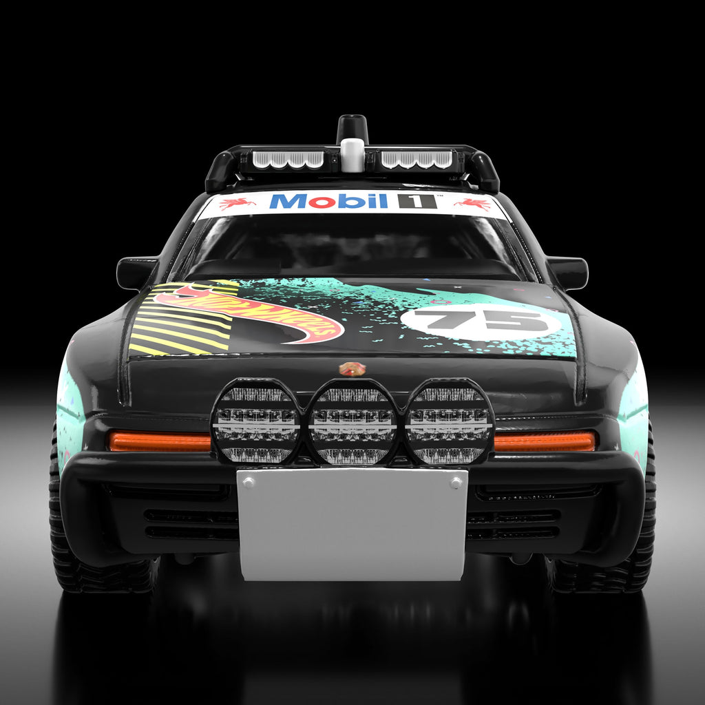 Hot Wheels Porsche Dirtmeister 944 - Échelle 1:64, Mobil 1, Zamac, Neuf