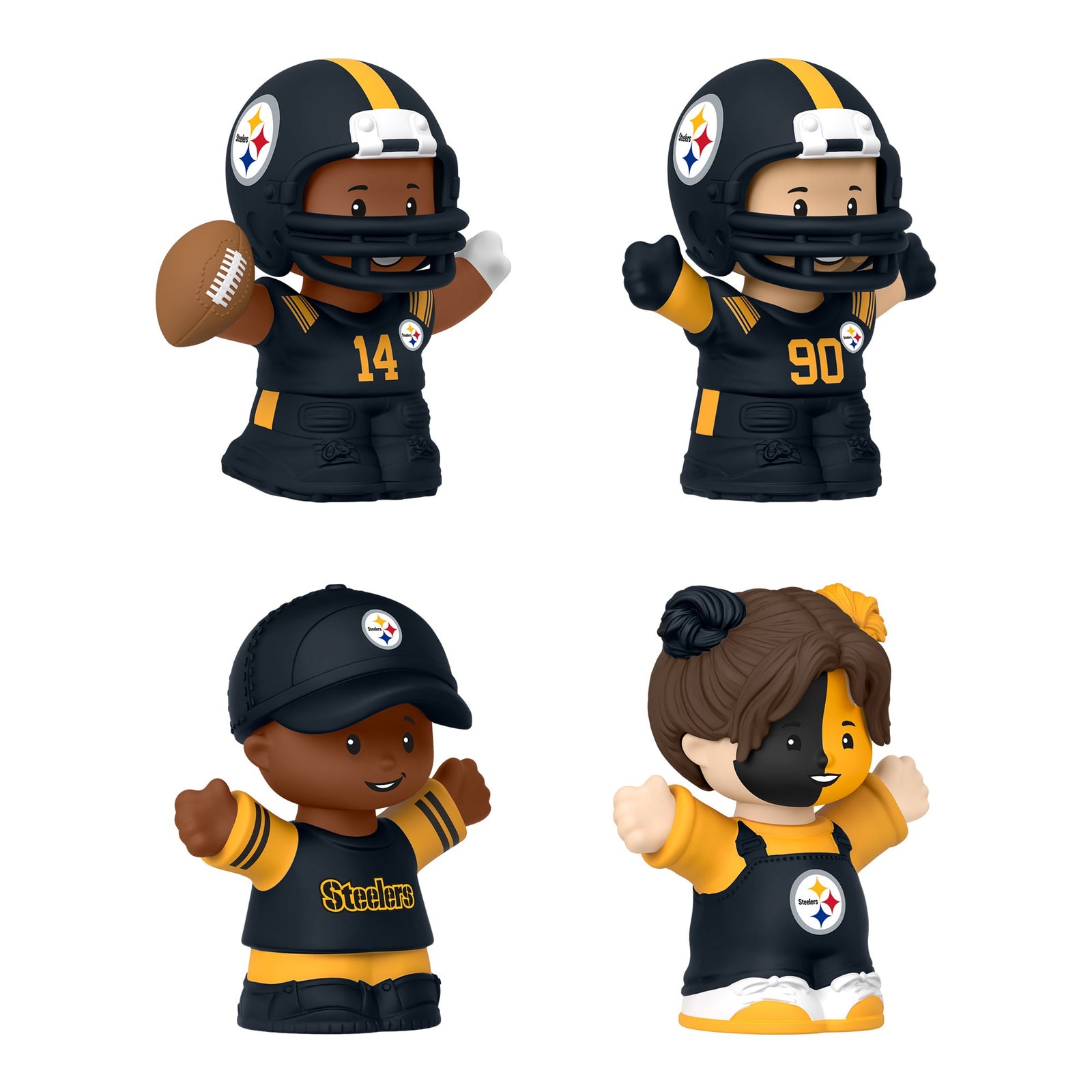 Little People Collector Pittsburgh Steelers Alternate Jersey Figure Set