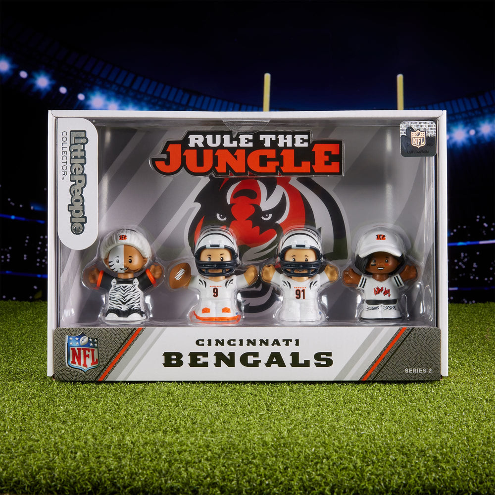 Little People Collector Cincinnati Bengals Alternate Jersey Figure Set