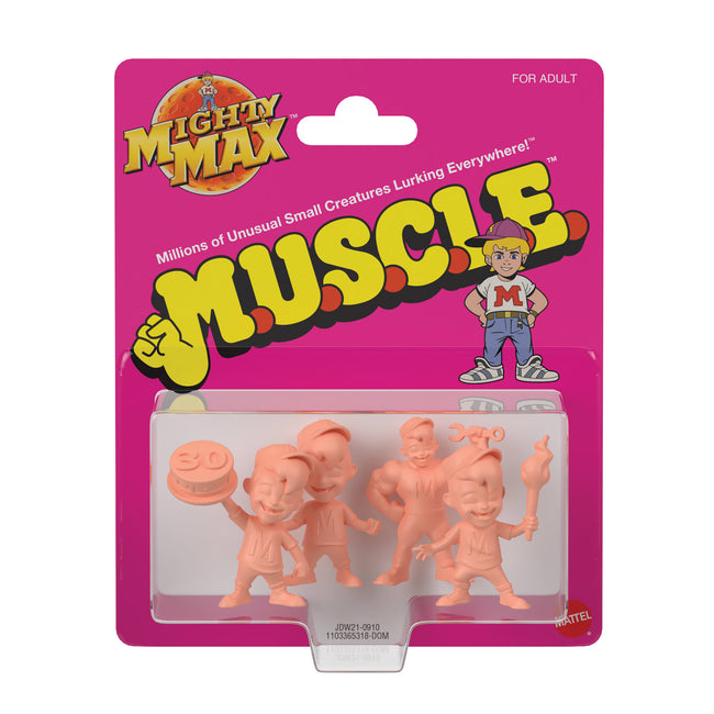 Mighty Max M.U.S.C.L.E. Four-Figure Set