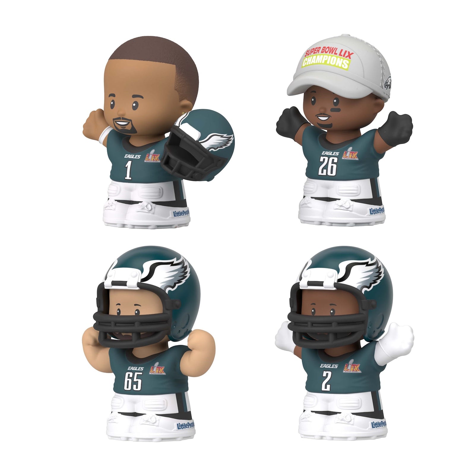 Little People Collector x Super Bowl Eagles Set