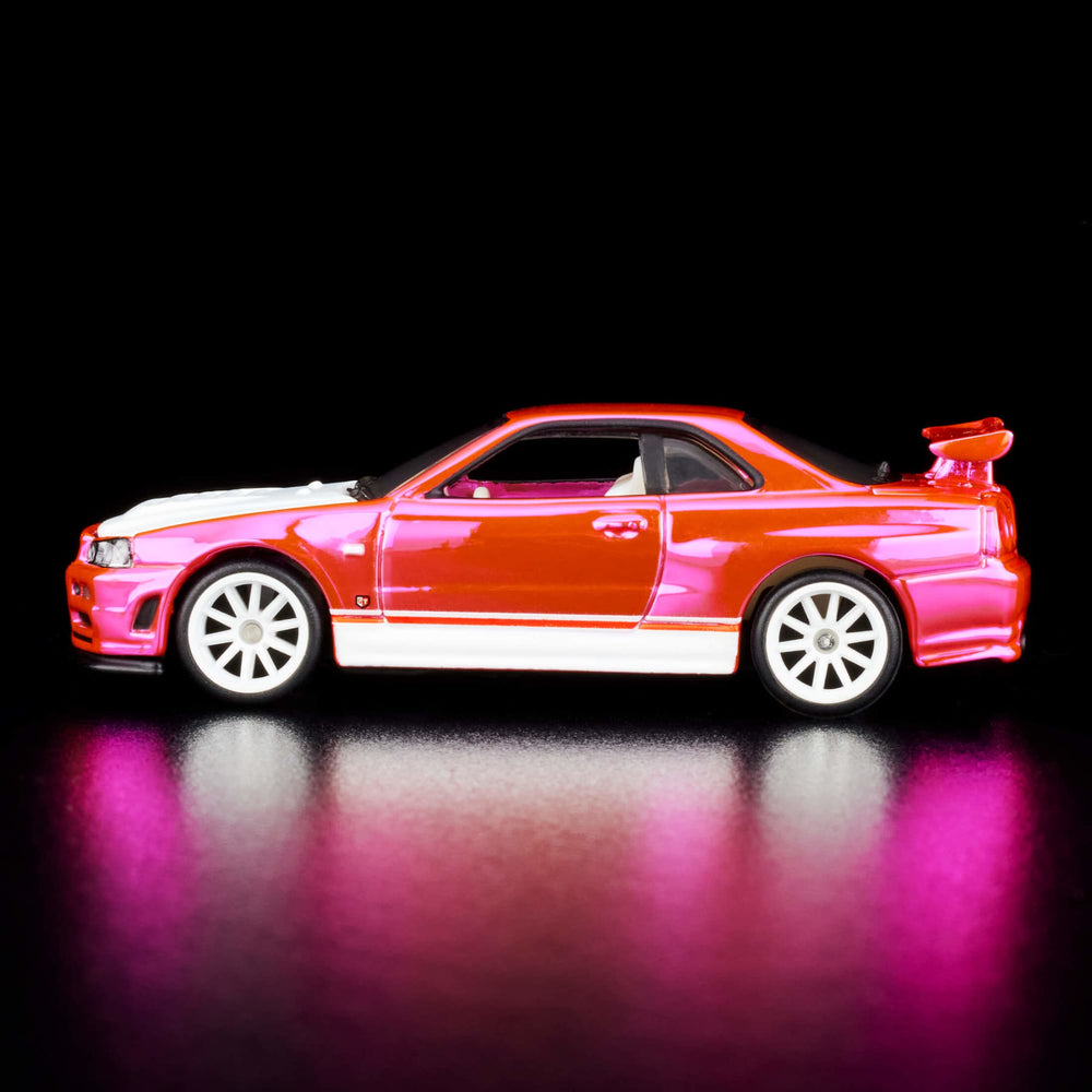 Gt R R34 Syline Model Pink Copy of RLC Exclusive Pink Editions Nissan Skyline GT-R | Mattel Creations