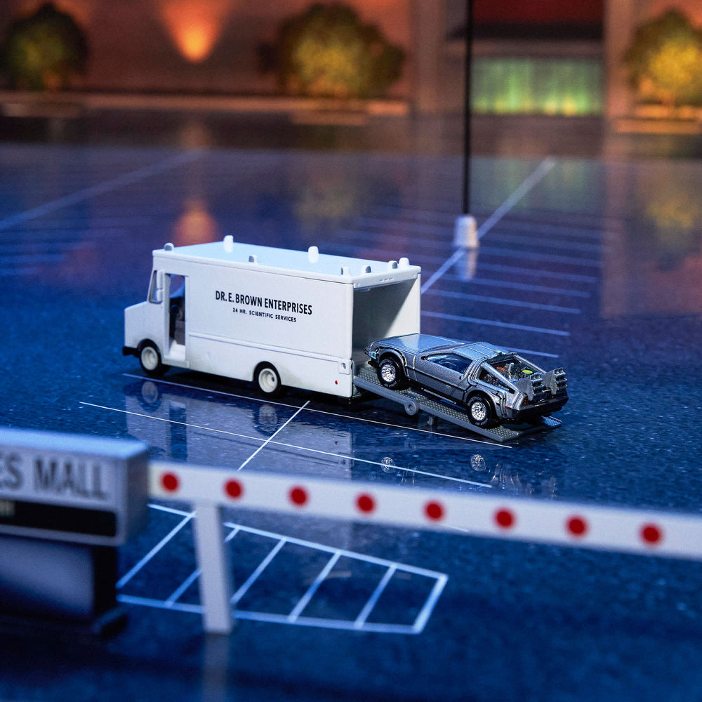 Hot Wheels Back to the Future 40th Anniversary Set Mattel Creations