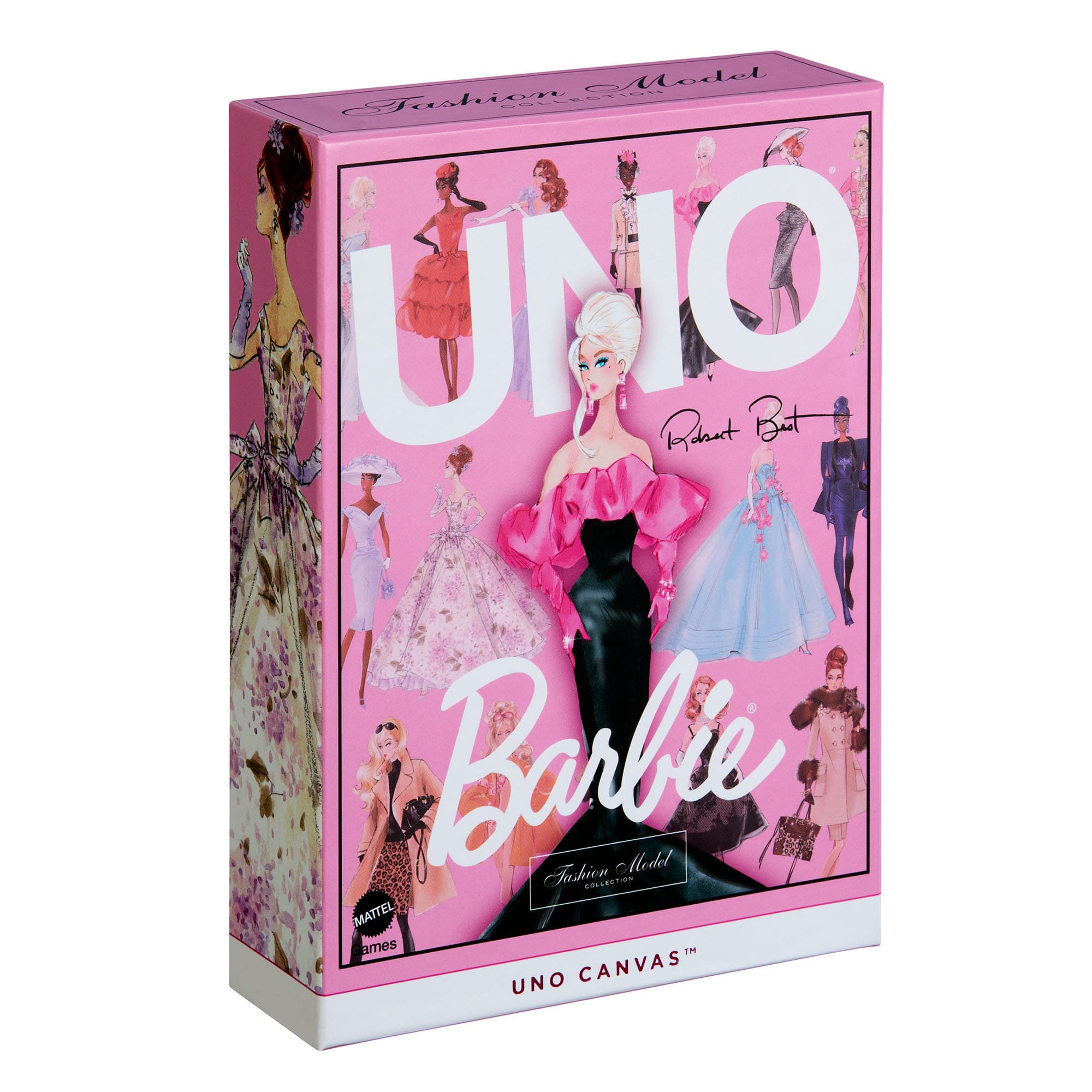 UNO Canvas Barbie Fashion Model Collection Deck