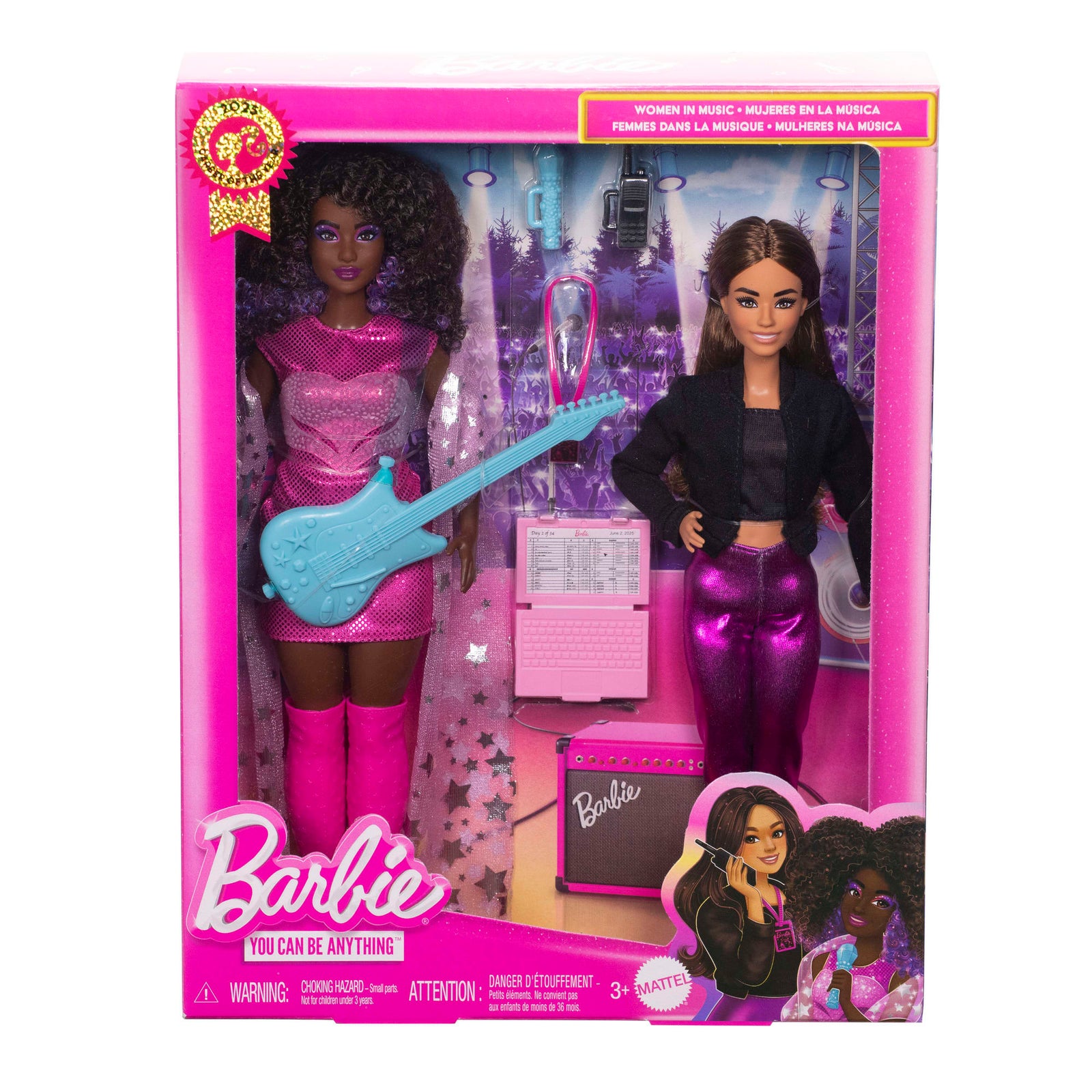 Barbie Career of the Year Women in Music Dolls