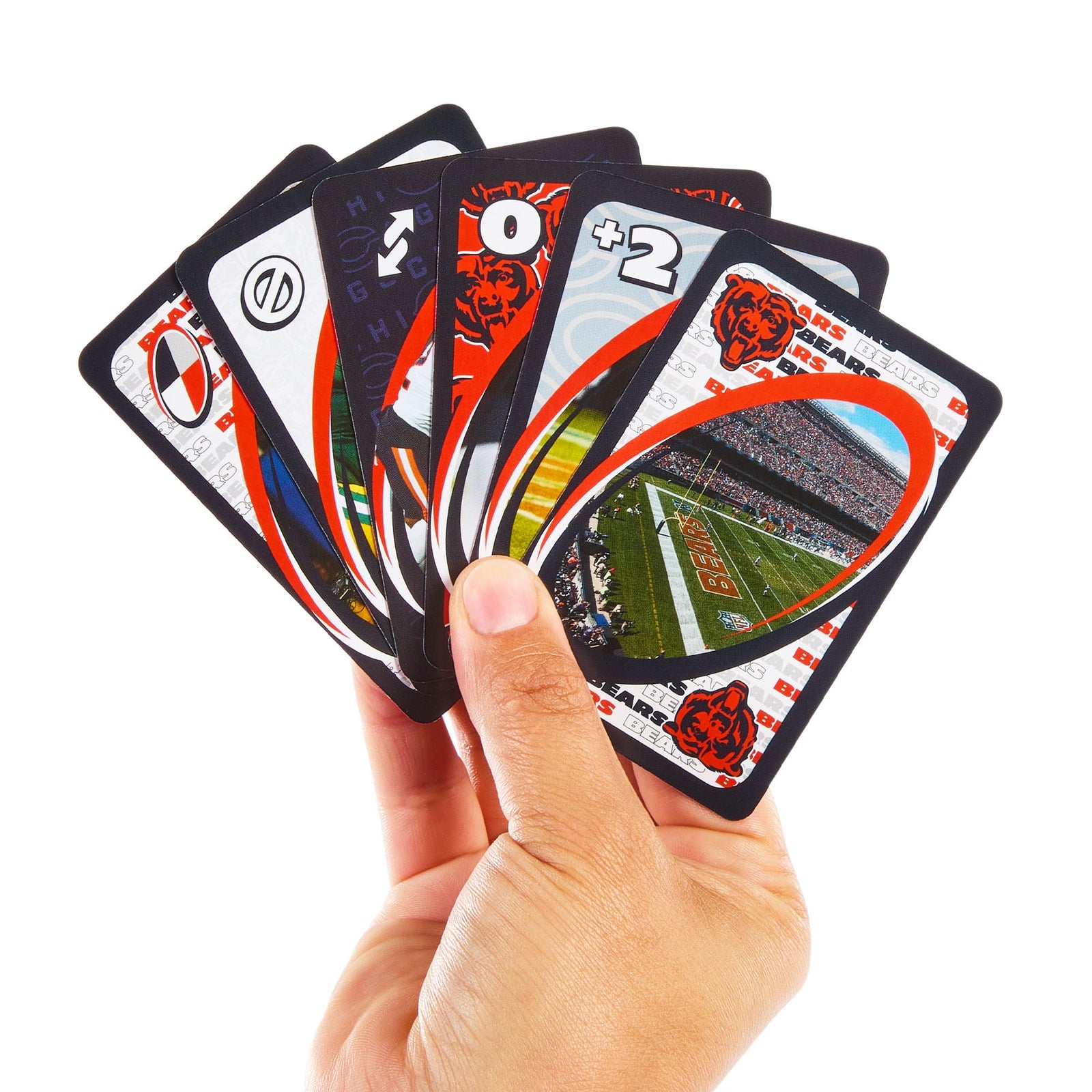 UNO Fandom NFL Chicago Bears Game Deck