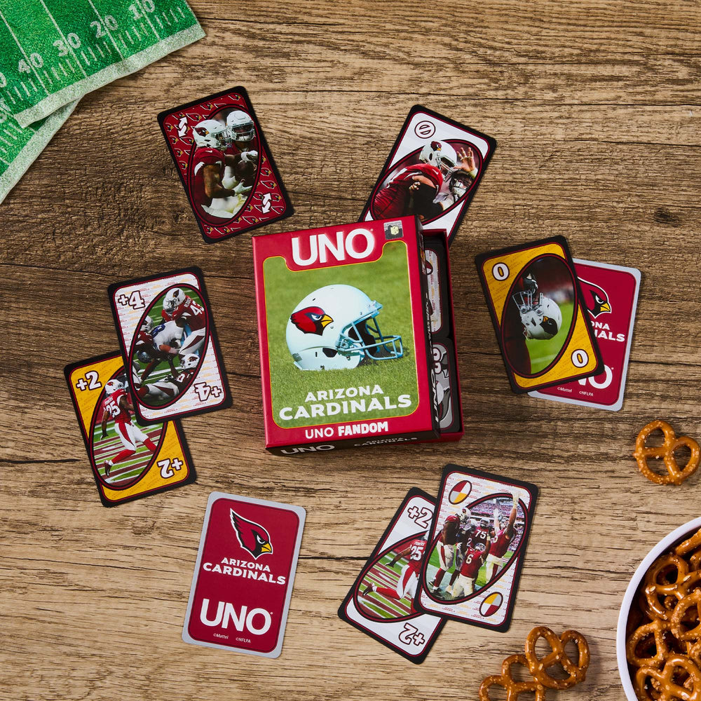 UNO Fandom NFL Arizona Cardinals Game Deck | Mattel Creations