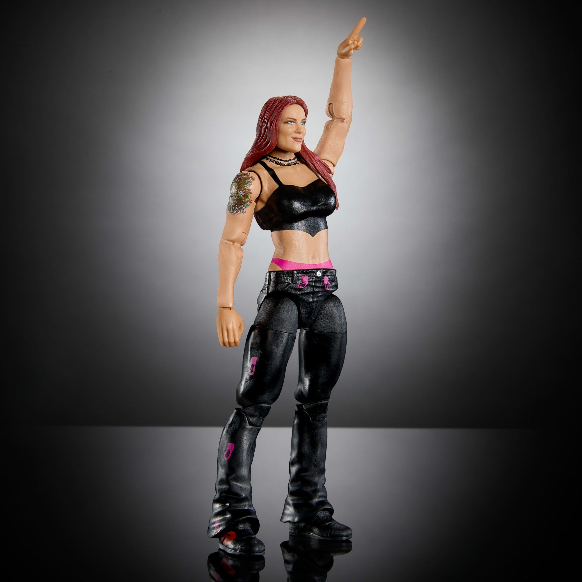 WWE Monday Night War Elite Collection Lita Action Figure & Dusty Rhodes Build-A-Figure Parts