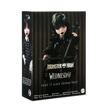 Mattel Creations Exclusive Paint It Black Fashion Pack