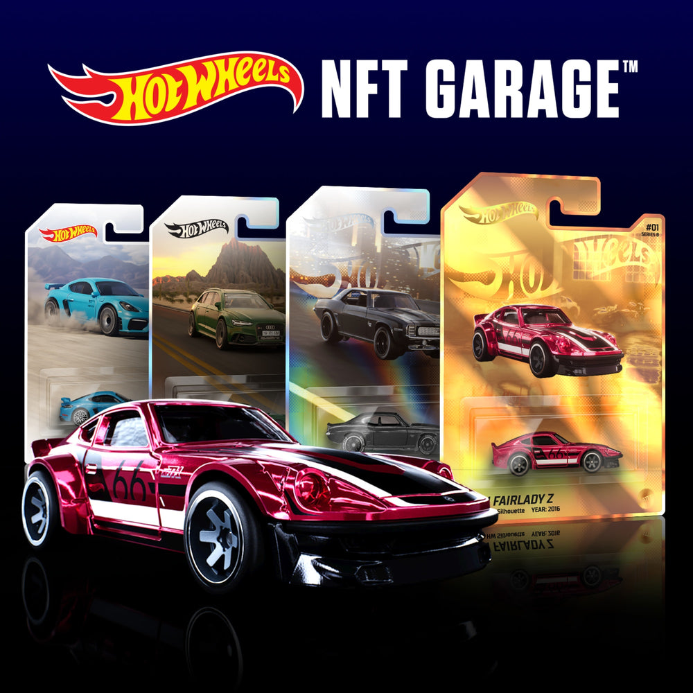 Hot Wheels NFT Garage Series 8: Standard Pack of 7 Virtual Collectibles