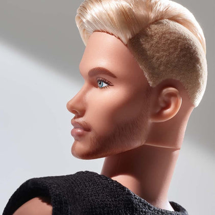 Barbie Looks Ken Doll (Blonde with Facial Hair)