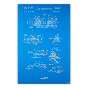 Art of Engineering Hot Wheels Print