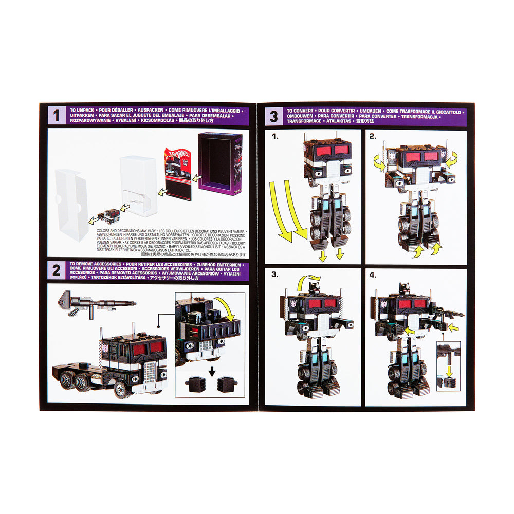 Hot Wheels Transformers Nemesis Prime