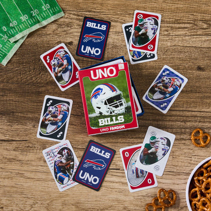 UNO Fandom NFL Buffalo Bills Game Deck