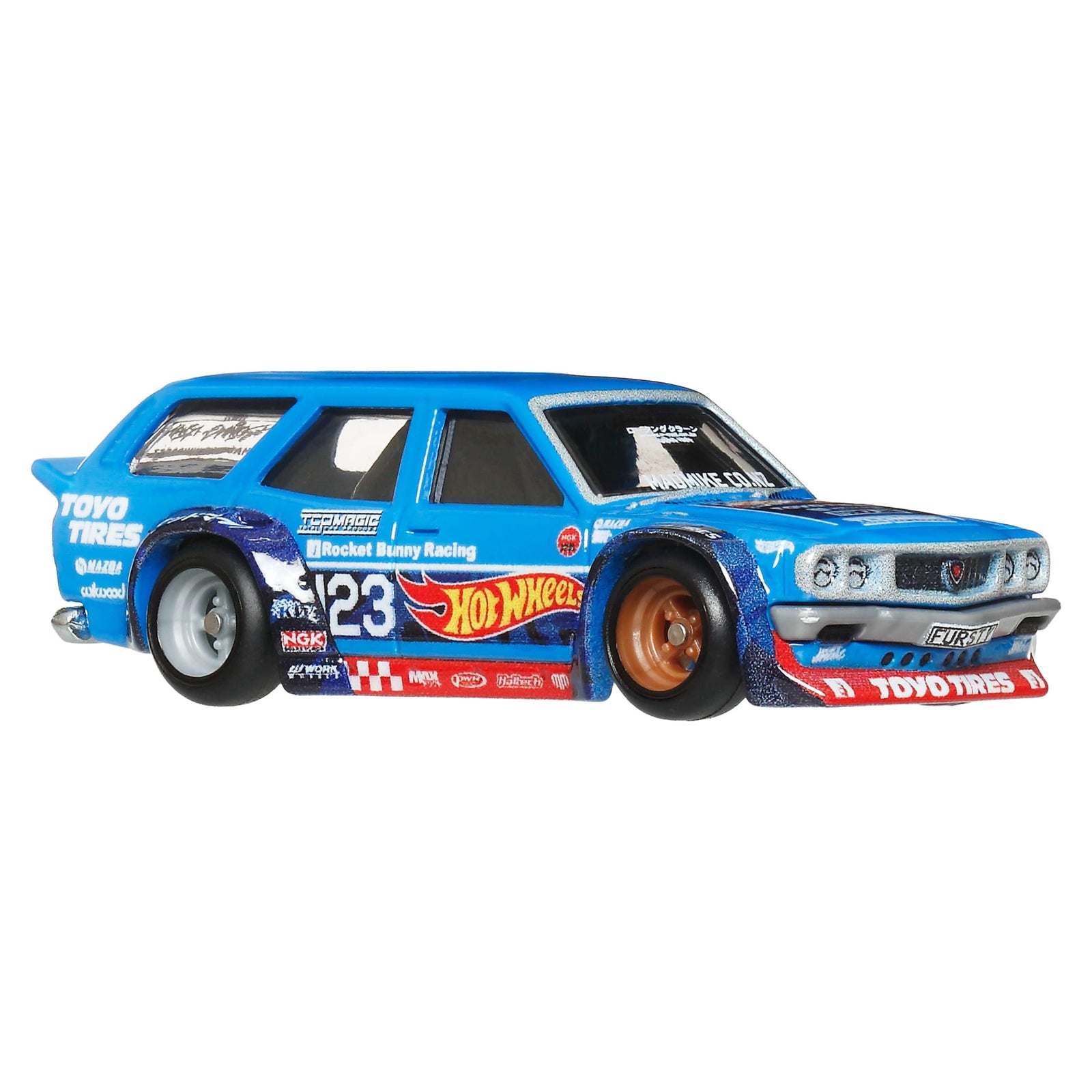 Hot Wheels Premium Car Culture Made Mike Mazda RX-3 Wagon/Remorque