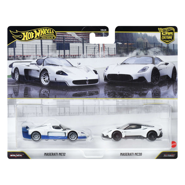 Hot Wheels car culture 12台セット Hot Wheels Premium Car Culture Maserati 2-Pack | Mattel Creations