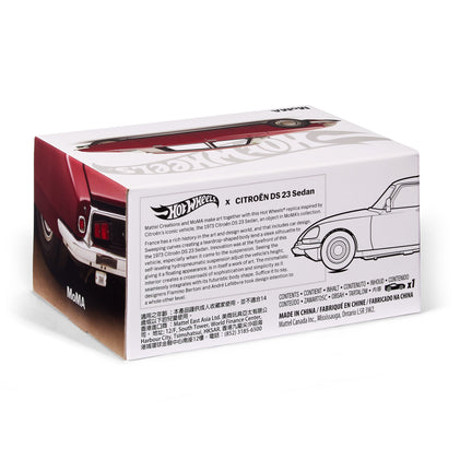 Hot Wheels x MoMA Citroën DS 23 Sedan