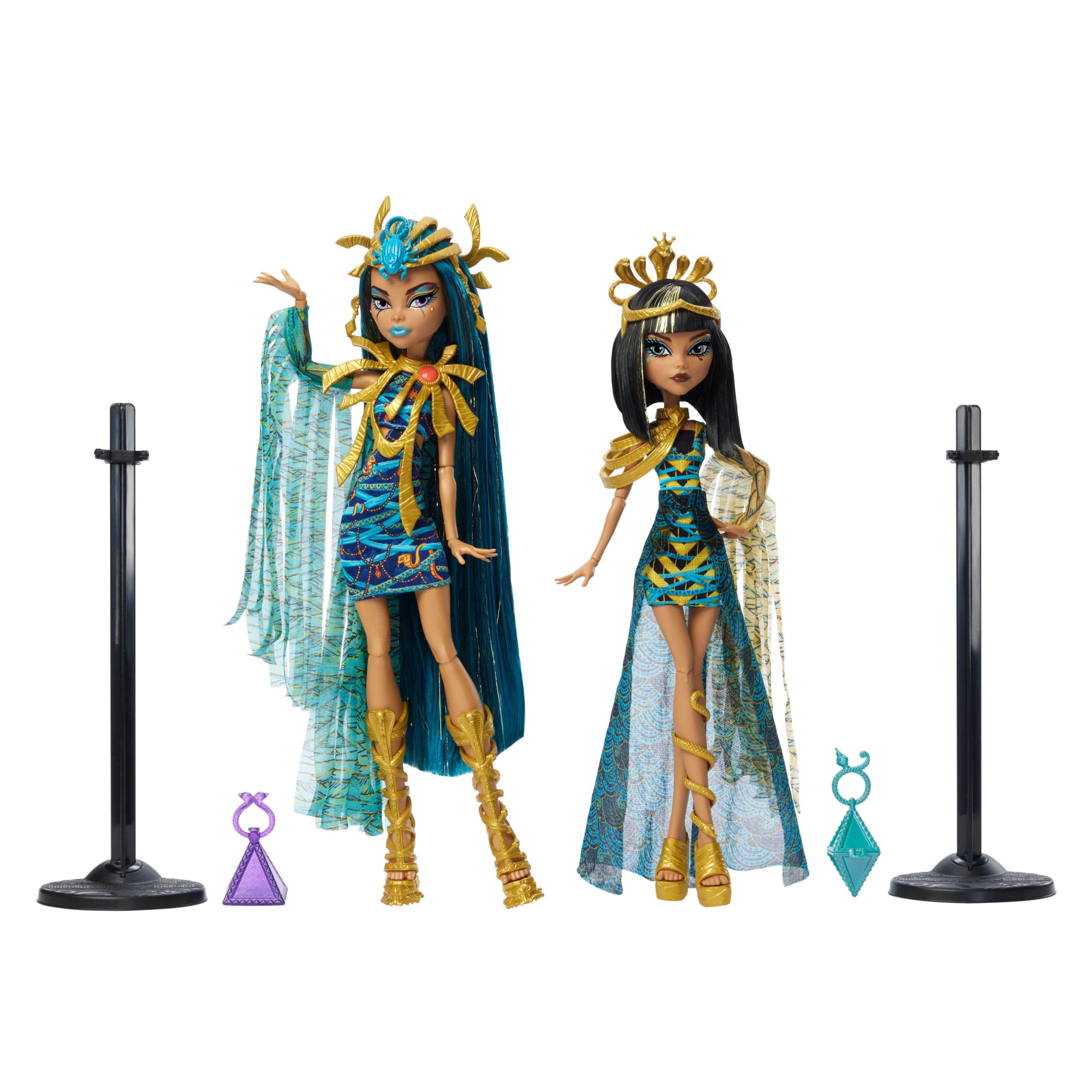 Monster High Mummy Majesties Cleo and Nefera De Nile | Mattel Creations