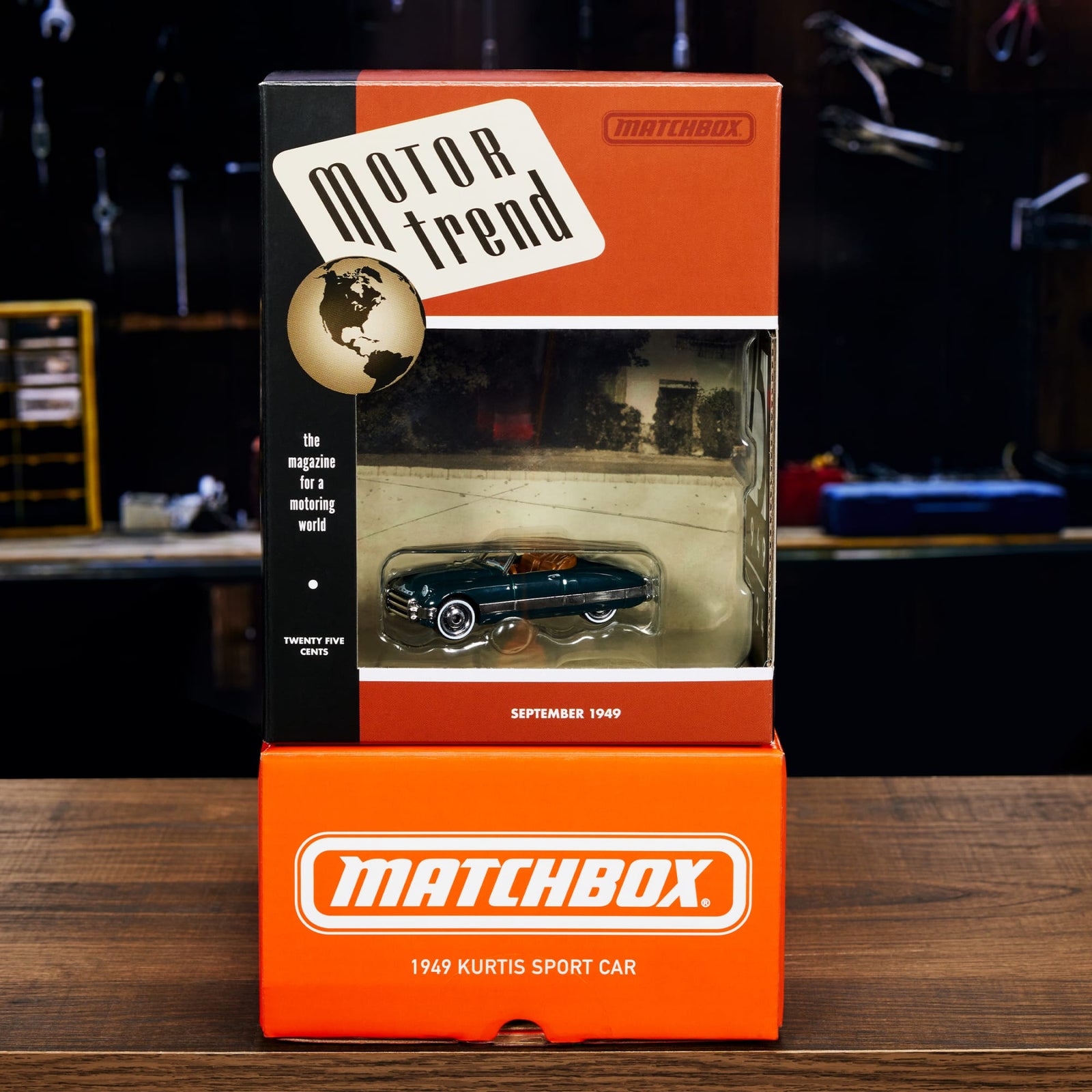 Matchbox x MotorTrend 1949 Kurtis Sport Car