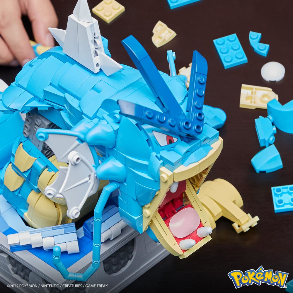 Mega Construx Pokémon Motion Gyarados Building Set • Pris Mega Construx Pokémon Motion Gyarados Building Set • Pris
