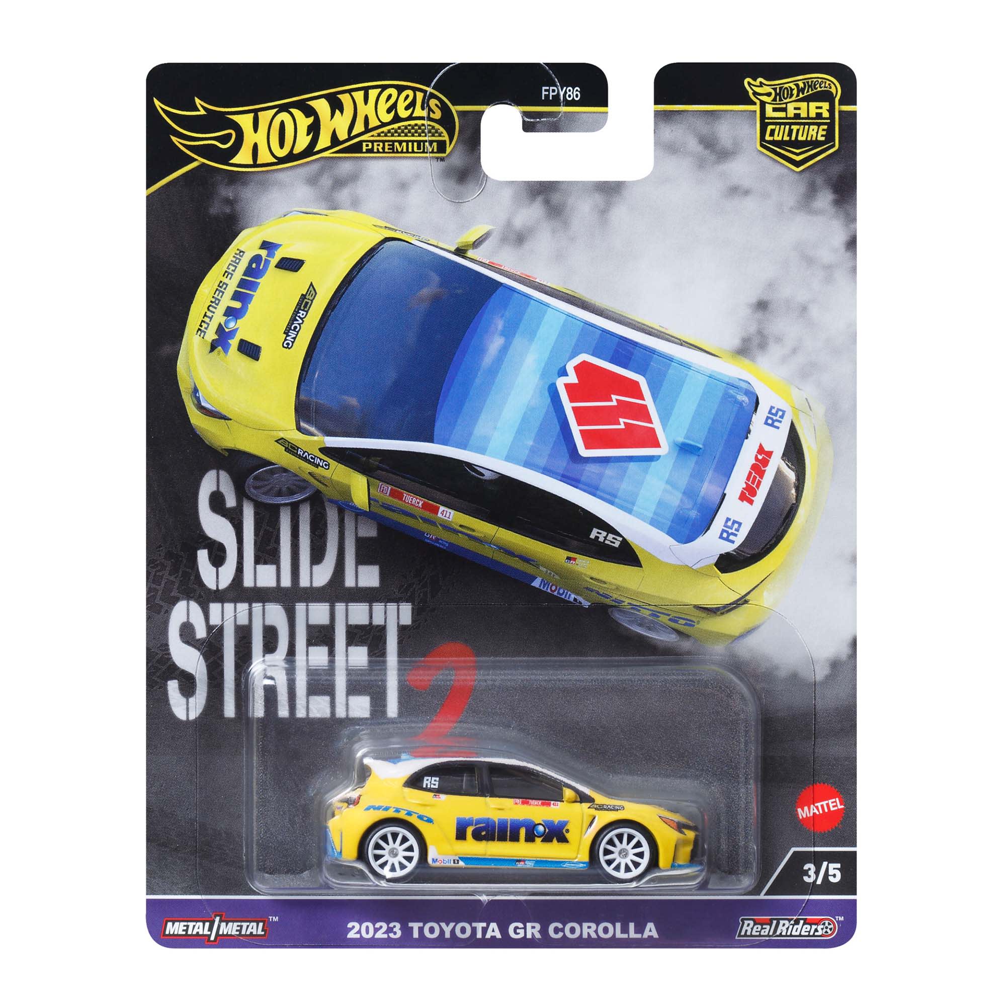 Hot Wheels Car Culture Slide Street 2 2023 Toyota GR Corolla