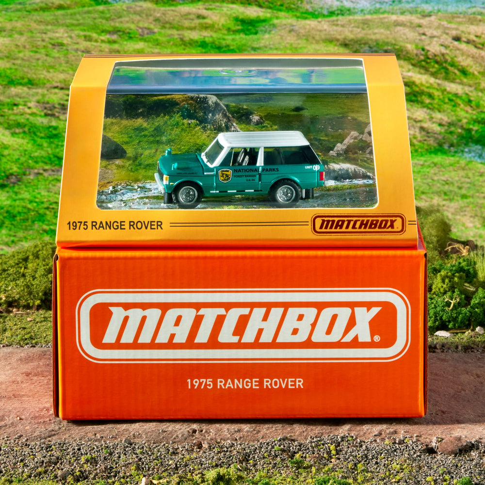 Matchbox Range Rover Gold Matchbox Collectors 1975 Range Rover | Mattel Creations