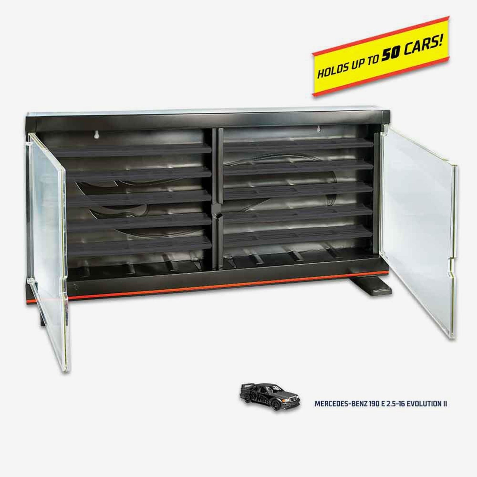 HW Display Case Plus Exclusive Mercedes-Benz 190 E 2.5-16 Evolution II