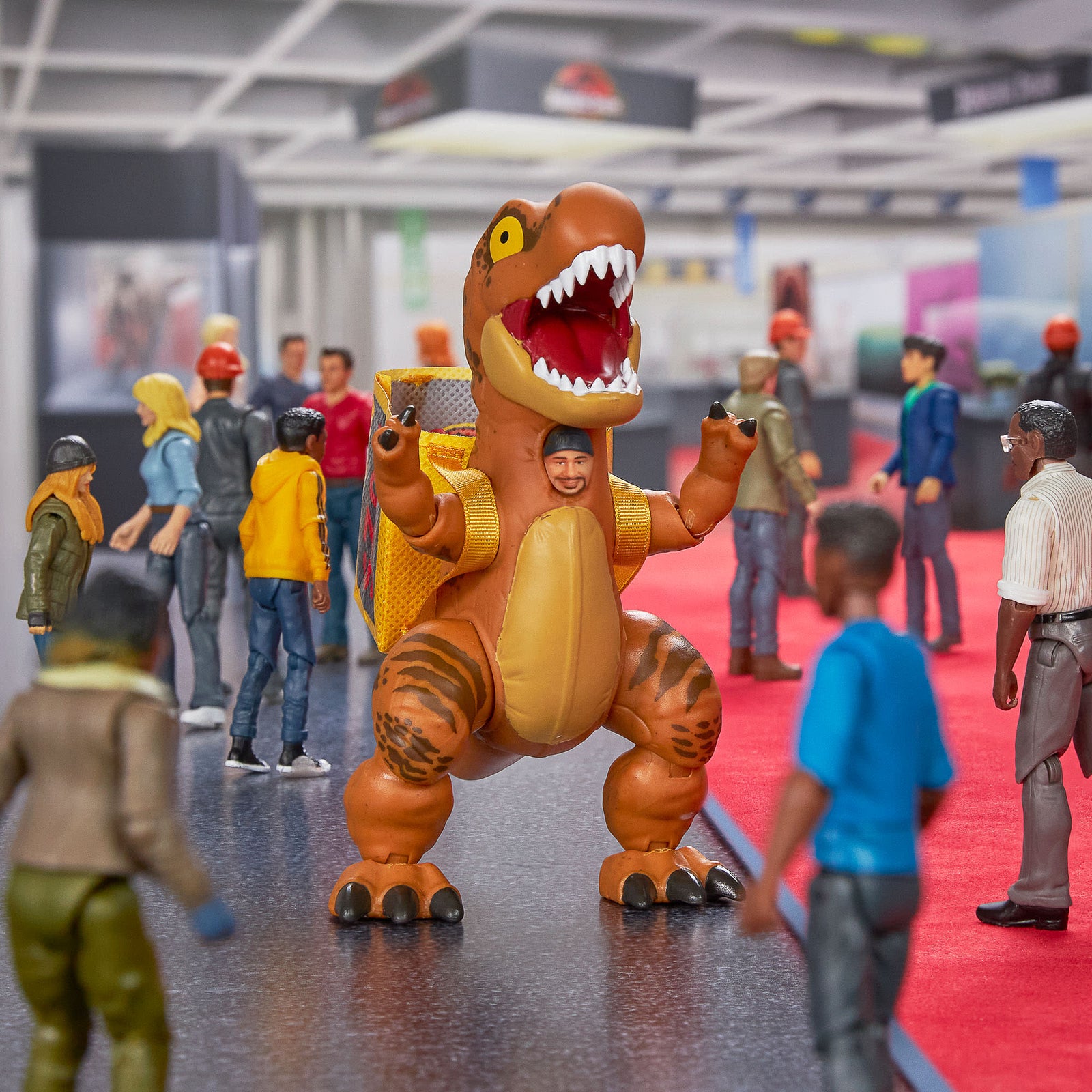 Jurassic World Tyrannosaurus Rex Convention Crasher