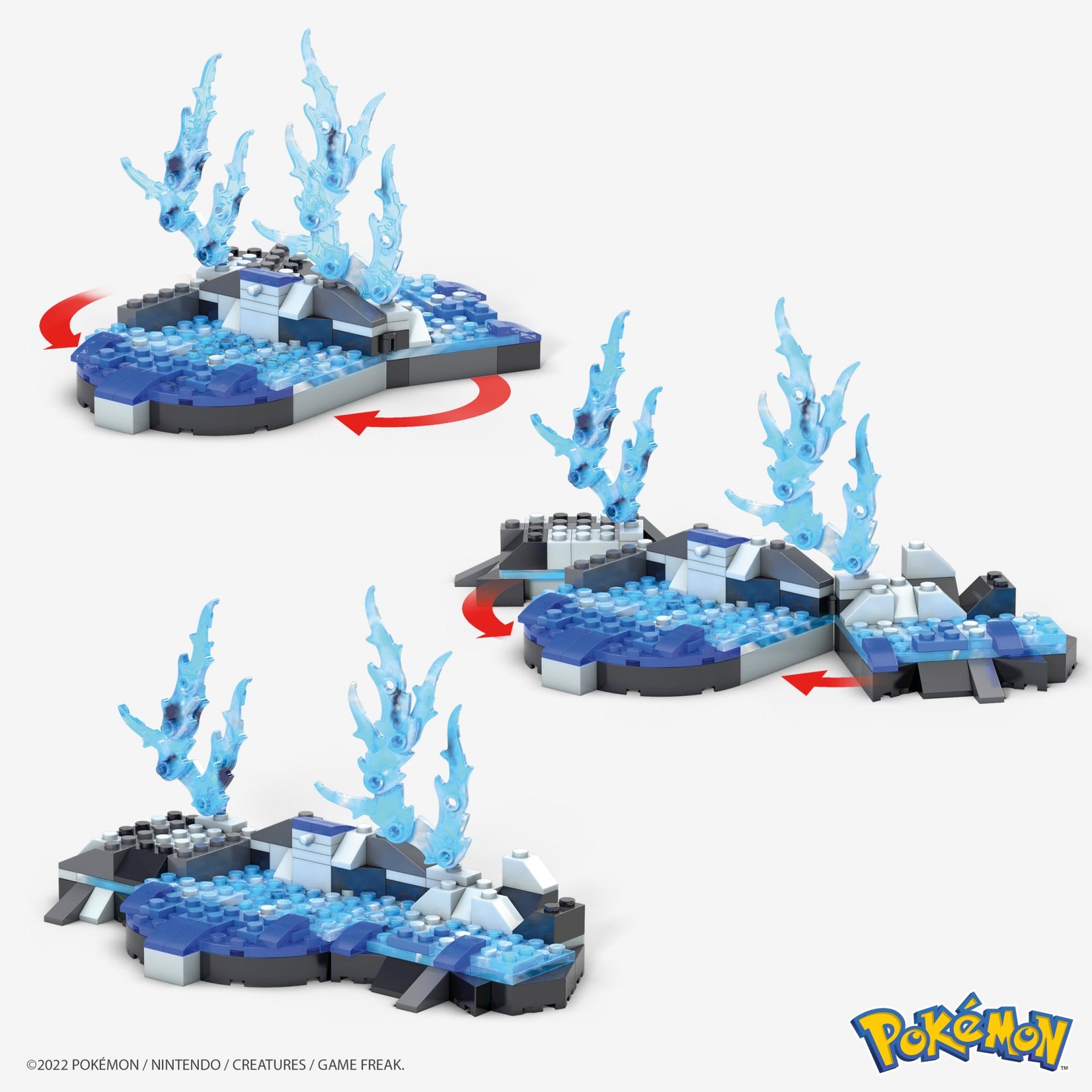 MEGA Construx Pokemon Squirtle Evolution Construction Set