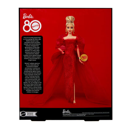 Barbie Mattel 80th Anniversary Doll – Blonde