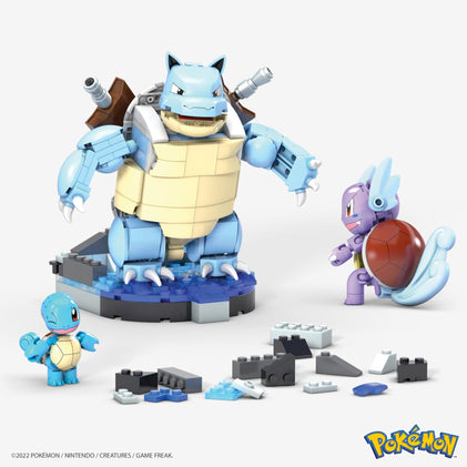 MEGA Construx Pokemon Squirtle Evolution Construction Set