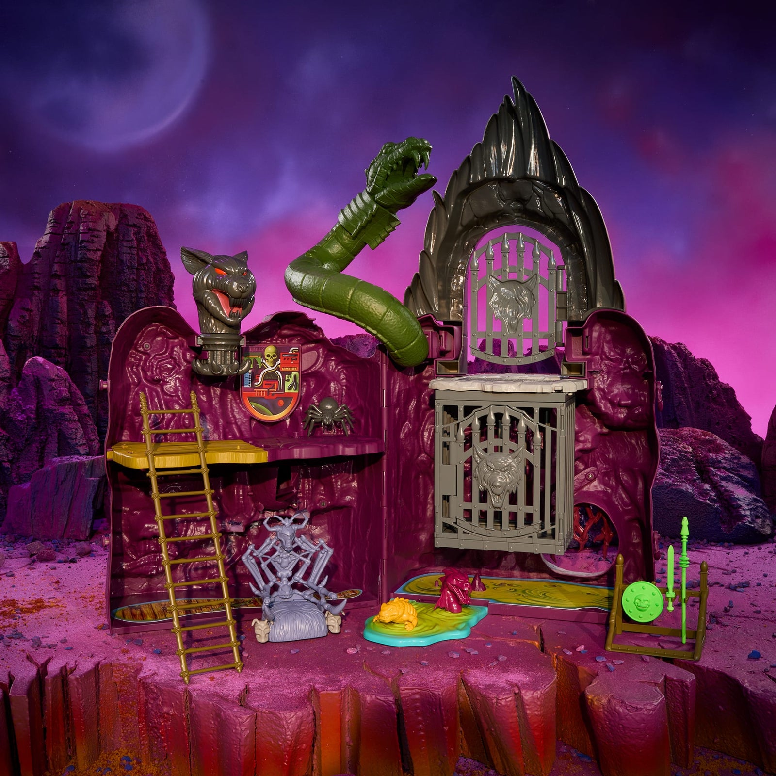 Masters of the Universe Origins Snake Mountain Playset
