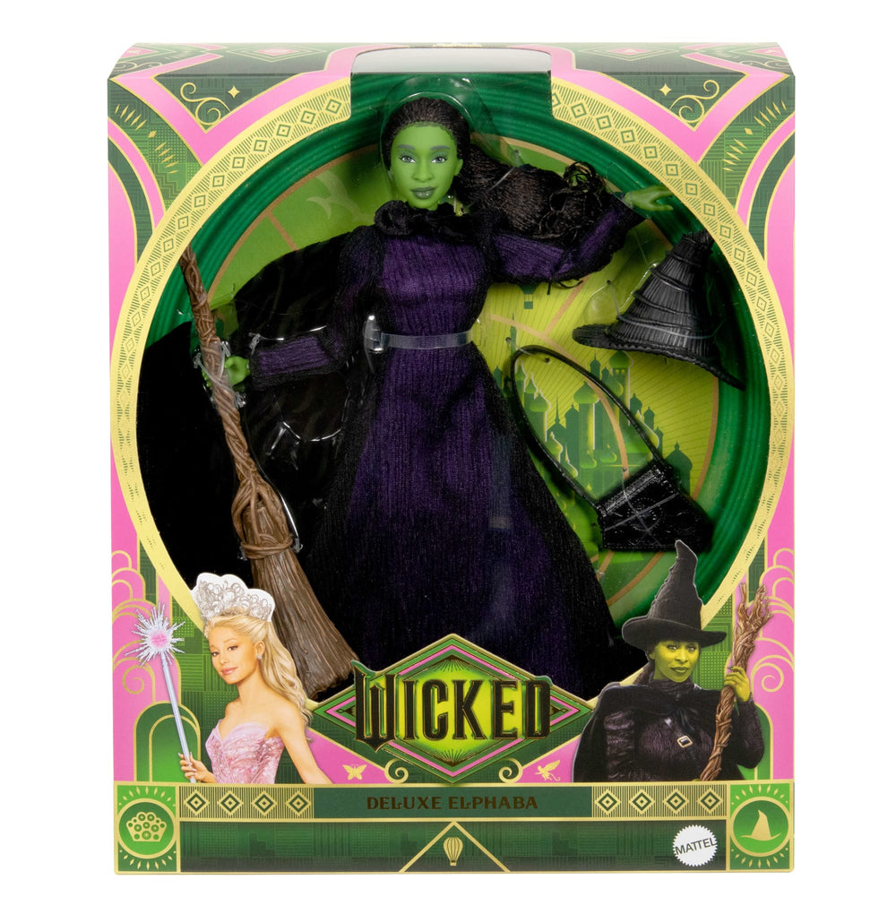 Wicked Deluxe Elphaba Fashion Doll and Accessories