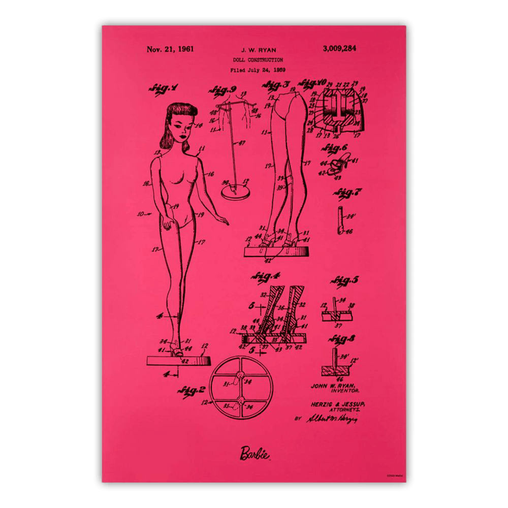 Art of Engineering Barbie® Print