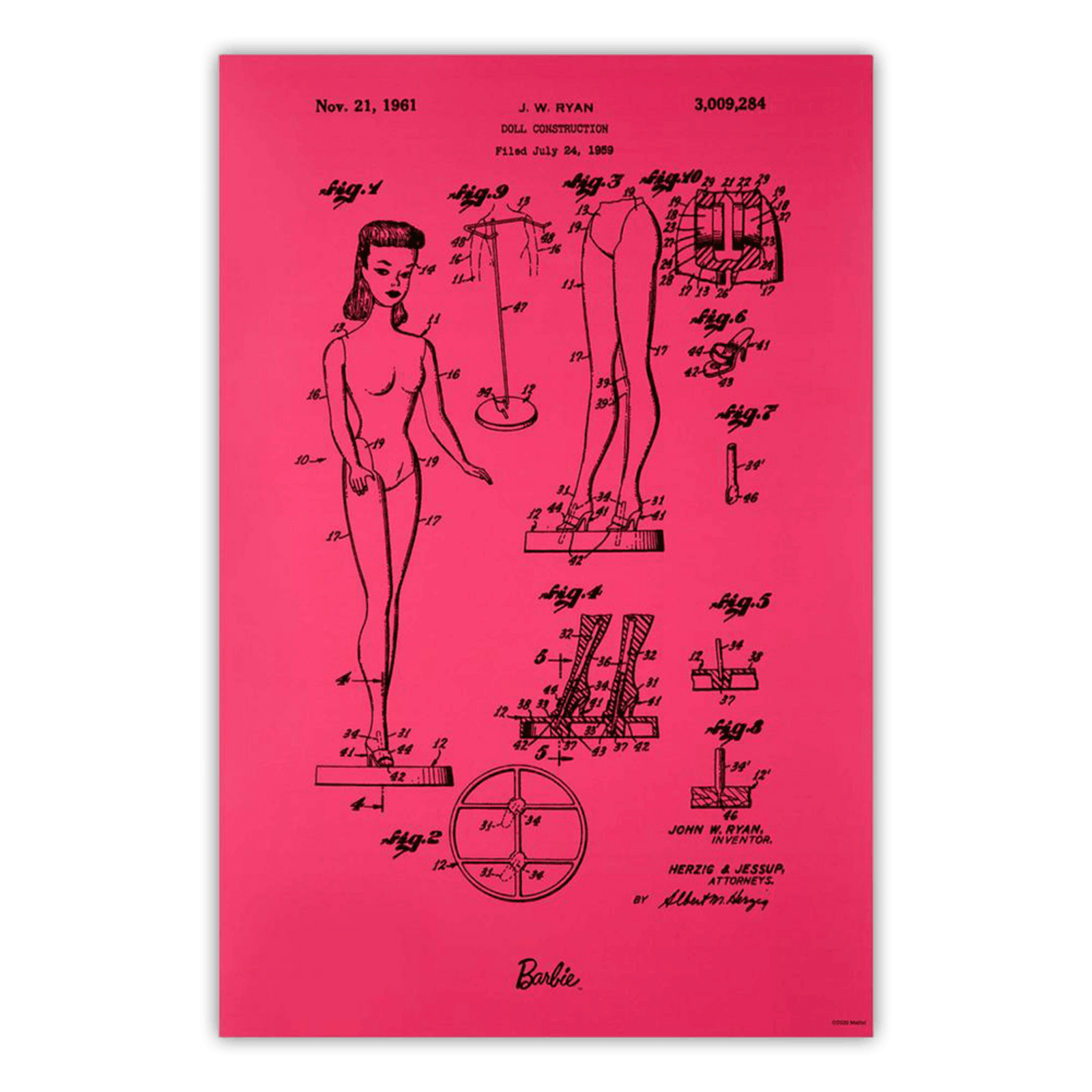 Art of Engineering Barbie® Print