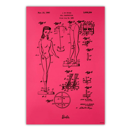 Art of Engineering Barbie® Print