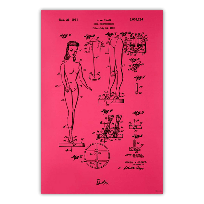 Art of Engineering Barbie® Print