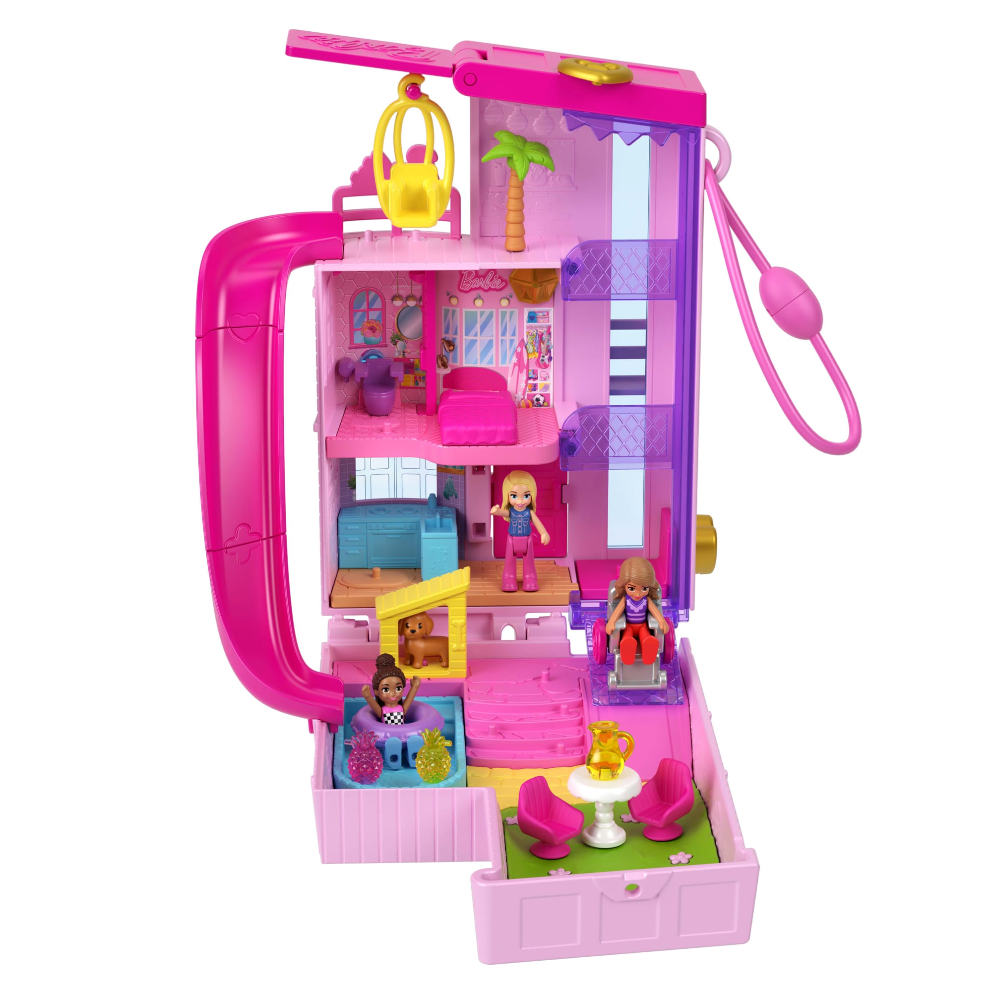 Polly Pocket Barbie Dreamhouse Compact Mattel Creations polly-pocket-barbie-dreamhouse-compact-mattel-creations