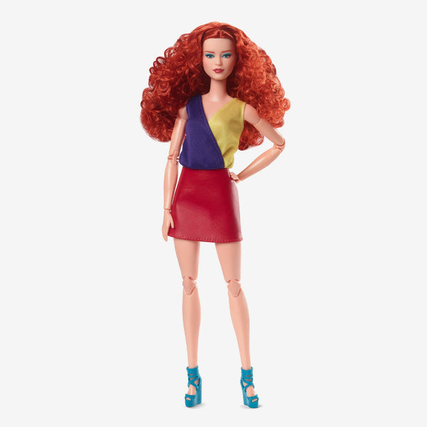 Barbie Looks Doll (Original, Curly Red Hair) | Mattel Creations