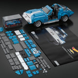 MEGA Hot Wheels '63 Corvette Grand Sport Race Car Building Kit