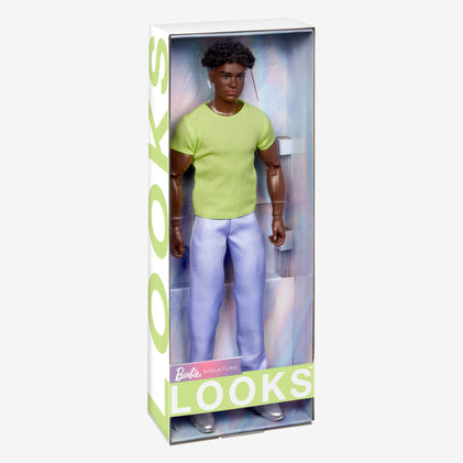 Barbie Looks Doll #25 (Buff Body Ken, Short Black Hair)