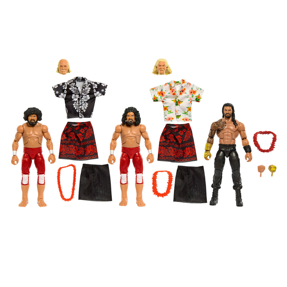 WWE Elite Samoan Dynasty Pack of 3 Action Figures