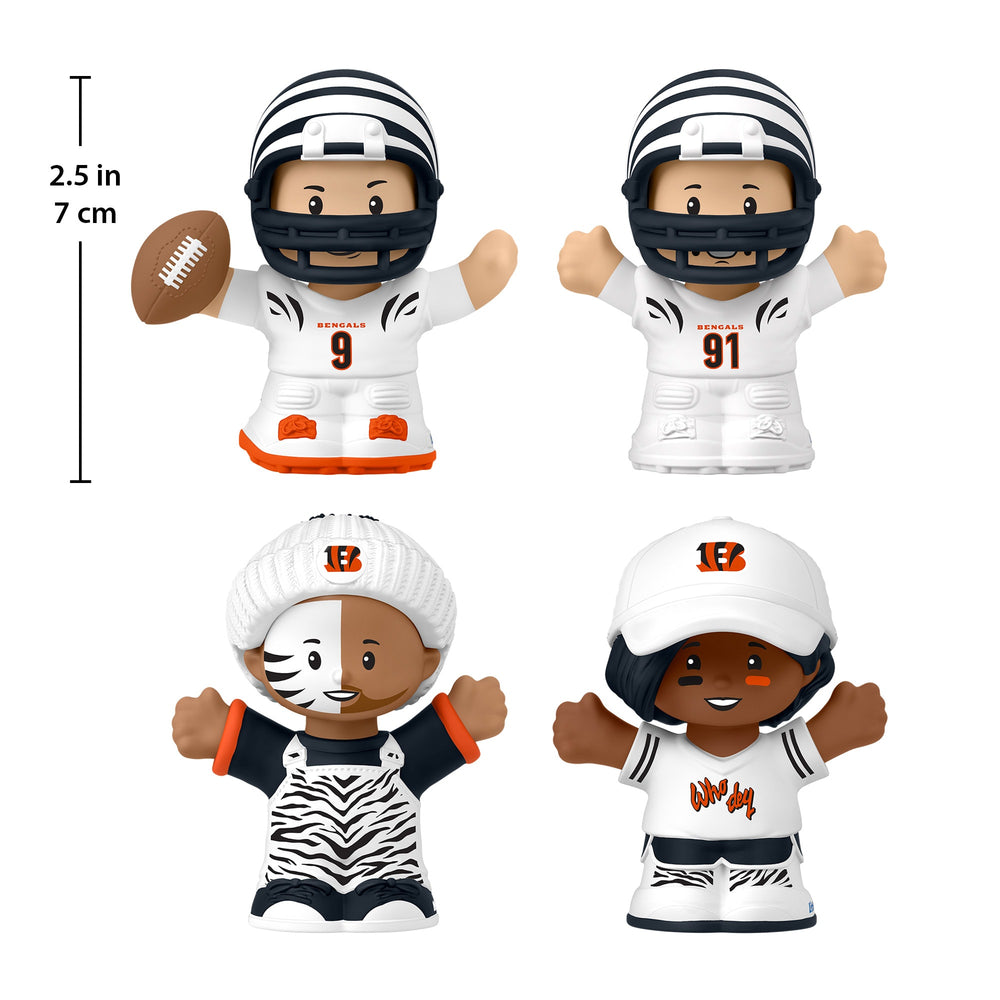 Little People Collector Cincinnati Bengals Alternate Jersey Figure Set