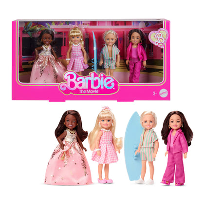 Barbie The Movie Chelsea Small Doll 4-Pack Mattel Creations